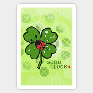 Good Luck Sticker